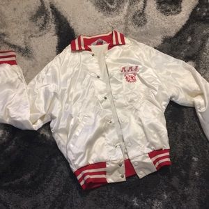 VTG Satin Varsity Jacket 🏈